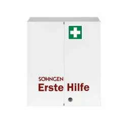 Neue Kollektion Verbandschrank "ROM" Industrie - abschließbar - Norm DIN 13 169