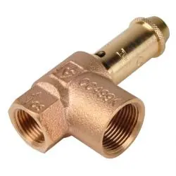 Garantierte Lieferung Sicherheitsventil (TÜV) - Wasserheizungsanlagen - Rotguss - 2,5 u. 3 bar