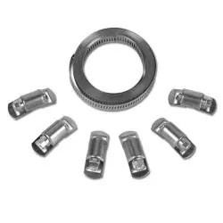 Angebot Endlosband Kit - 6 klappbare Köpfe - Band Edelstahl - Breite 13 mm - Länge 3 m - Preis per Set