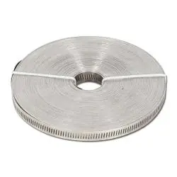 Schneckengewindeschellen-Endlosband EB 13 - Edelstahl 1.4301 - Bandbreite 13 mm - Länge 30 m - Preis per Rolle Angebot