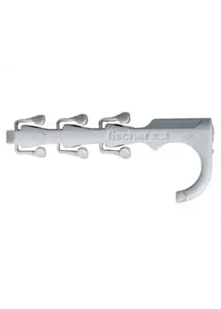 Knallerangebot Steckbefestigungssystem Steckfix plus - Material Nylon - Bohrloch-Ø 6 mm