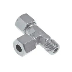L-Einschraubverschraubung - Baureihe L - Stahl verzinkt - Rohr-Ø 6 bis 18 mm - AG M10 x 1 bis M22 x 1,5 mm (kon.) - PN 250 Abverkauf