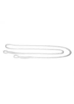 Geburtsstrick mit 2 Schlaufen - geflochten - 190 cm - weiß Versand Am Gleichen Tag