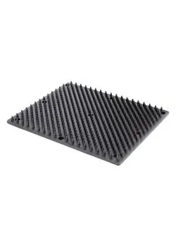 Kratzmatte - für Säulen- oder Wandmontage - Länge 40 bis 60 cm - Breite 30 bis 40 cm - schwarz Markenware