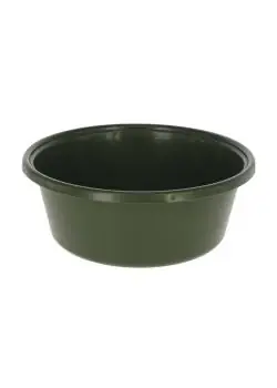 Futterschale - Kunststoff - 6 Liter - Höhe 12,5 cm - Ø 31,5 cm - olivgrün Direkt Vom Hersteller