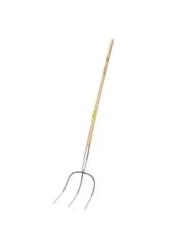 Finale Aktion Gabel Erntekönig - mit lackiertem Eschenstiel 135 cm - Länge 37 cm - Breite 32 cm - mit 3 Zinken