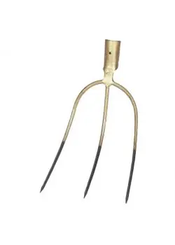 Streu- und Ballengabel - Breite 13 bis 21 cm - Länge 26 bis 28 cm - 2 bis 3 Zinken - ohne Stiel Mega-Angebot
