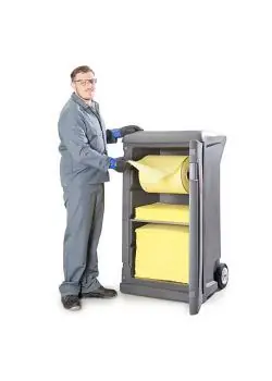 Schnäppchen DENSORB Caddy - mobiler Bindemittel-Spender - Ausführung Spezial