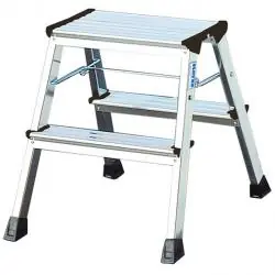 Knallerangebot Doppel-Klapp Tritt "Rolly" - Krause - 0,45 m Standhöhe