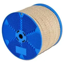 Garantierte Lieferung Sisal-Tauwerk - 3-schäftig - Hartfaser - Ø 6 bis 10 mm - Rollenlänge 90 oder 120 m - Preis per Rolle