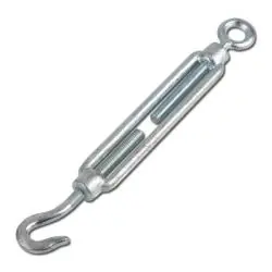 Spannschloss - gegossen Haken/Öse - DIN 1480 - verzinkt - M 6 bis M 24 - Preis per VE Online Kaufen