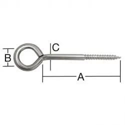 Top-Angebot Ringschraube - Stahl - verzinkt - VE 10 Stück - SB-verpackt - Preis per VE