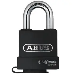 Must-Have Vorhängeschloss - Modell 83WP/63 ohne Zylinder - zum sichern von Kellertüren, Werkzeugkisten etc.
