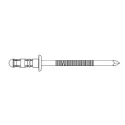 Direkt Vom Hersteller Poly-Bulb Blindniete - Alu/Stahl 4,8 x 11 - VE 500 Stk.