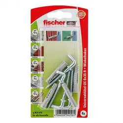 Angebot Universaldübel UX und Winkelhaken - Bohrernenn Ø 6-10 mm - Dübellänge 35-60 mm - VE 5 Stück - Preis per VE