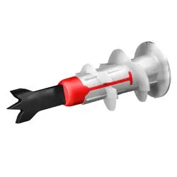 Garantierte Lieferung Gipskarton-Dübel DUOBLADE - Verankerungstiefe 9,5 bis 25 mm - VE 40 Stück - Preis per VE