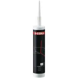 Schneller Versand E-COLL Silikon-Dichtungsmasse - Kartusche 310 ml - verschiedene Farben - Preis per Stück