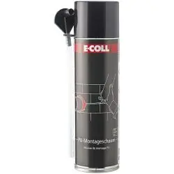 Jetzt Kaufen PU-Montageschaum - 500 und 750 ml - (MDI-haltig) - E-COLL - Preis per Stück