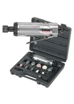 Stabschleifer in Koffer mit Zubehör - Leistung KW - 0,25 - Drehzahl rpm - 22000 Bestpreis