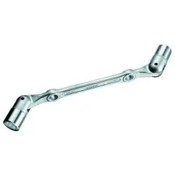 Neuheit Doppel-Gelenkschlüssel - extra großer Schwenkbereich - 190 bis 470 mm Länge