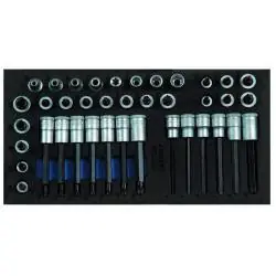 Sichere Zahlung Schraubendrehereinsätze-Satz - in Check-Tool-Modul - 39-tlg.