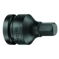 Kraftschraubereinsatz - Antrieb 1/2" - SW- Innen-6-kant 17 mm - Länge 50 mm Preisreduziert