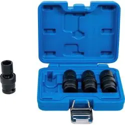 Kraft-Kugelgelenkeinsatz-Set 1/2" - 4-teilig Echt