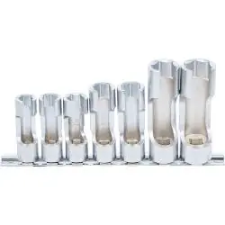 Spezial-Steckschlüssel-Einsätze - geschlitzt - 7-teilig - 3/8"-Antrieb Schnäppchen