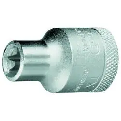 Abverkauf Steckschlüsseleinsatz - Antrieb 1/2″ - Außen-TORX®-Schrauben - SW Torx 9,42 bis 22,16 mm