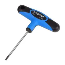Sale Restposten - Schraubendreher Innensechskant - Quergriff Spezialstahl - Griff 95 mm - Klinge 100 mm - Sechskant 2,5 mm