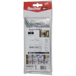 Bestpreis Abstandsmontagesystem Thermax - Inhalt je 2 UX 10 x 60 / Thermax / SX 5 x 25 / Abdeckkappen - Bohrernenn Ø 10 mm - Bohrlochtiefe 140 mm