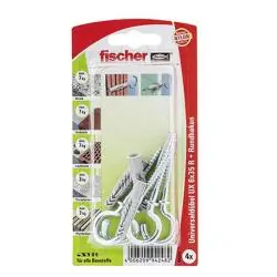 Jetzt Kaufen Universaldübel UX und Rundhaken - Bohrernenndurchmesser 8 mm - Dübellänge 50 mm - min. Bohrlochtiefe 60 mm
