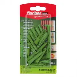 Universaldübel UX GREEN 6 x 35 R K - mit Rand - SB-Karte - Preis per Stück Direkt Vom Hersteller