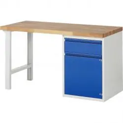 Werkbank "Basic 7502" - Flächenlast max. 1000 kg - mit Unterbau Mega-Angebot